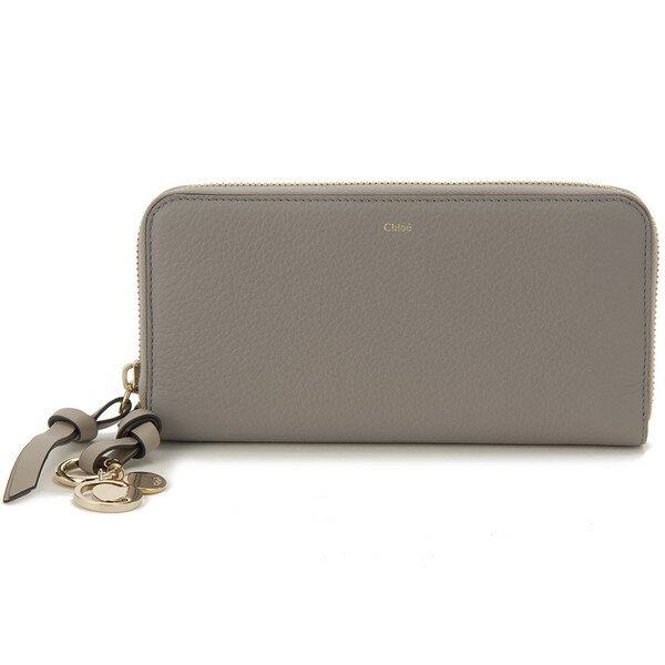 クロエ 長財布 レディース Chloe クロエ ラウンド長財布 財布 CHC21WP941 F57 053 ALPHABET LONG ZIPPED WALLET CASHMERE GREY アルファベット カシミアグレー チャーム シンプル 誕生日 新生活 ギフト プレゼント 贈り物 【並行輸入品】