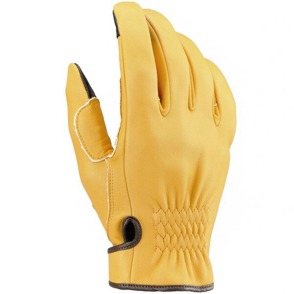 Gloves - D96819 HBG-037 内縫い ショート キャメル L デイトナ