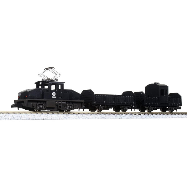 10-504-3 チビ凸セット いなかの街の貨物列車(黒) KATO