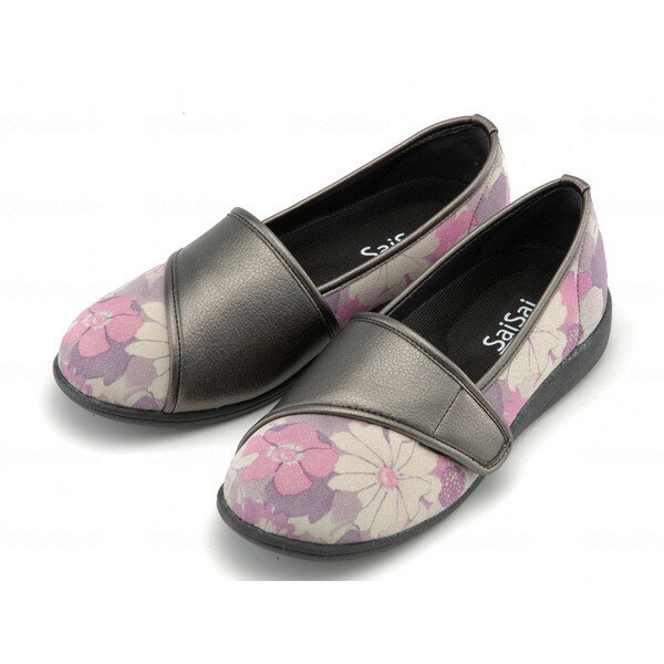 SaiSai フラワープリント W940 フルールパープル 25.0 マリアンヌ メーカー直送