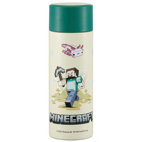 マインクラフト Minecraft (Explore More) 水筒 超軽量コンパクトステンマグボトル 350ml SMBC4B