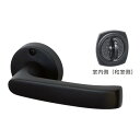Jレバーハンドル JL-24-2M-ZB B/S 65mm 川口技研 つや消しブラック