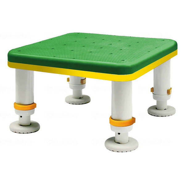 ダイヤタッチ浴槽台 コンパクトサイズ ライムグリーン 15-25 シンエイテクノ SYC15-25 メーカー直送