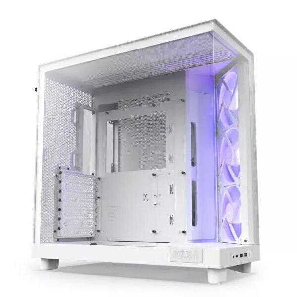 CC-H61FW-R1 NZXT ホワイト H6 Flow RGB [ミドルタワーケース]
