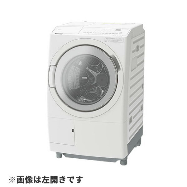 設置無料 ドラム式 洗濯機 日立 ドラム式洗濯乾燥機 ホワイト 右開き BD-SV120JR-W