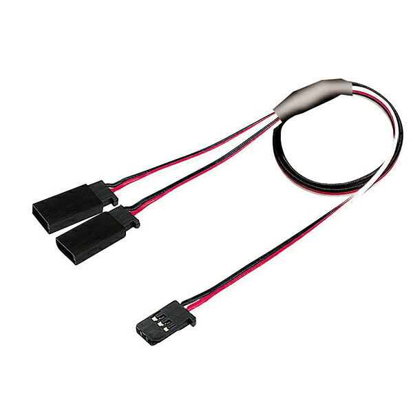 商品説明★ サーボ用二又延長コードスペック* 全長:550mm/分岐部:350mm