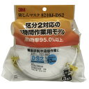 防じんマスク8210J-DS2 3P 3M(スリーエム)