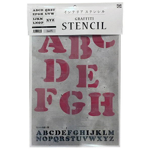 商品説明★ Tシャツや看板、トートバックなどステンシルでカスタマイズ。★ 繰り返し何度でも使用使えます。スペック* 材質:PP