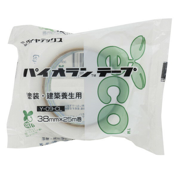 パイオラン 塗装養生用テープ 38mm×25m クリア ダイヤテックス