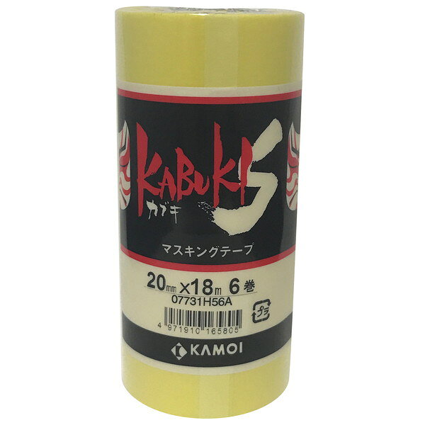 商品説明★ テープの引き出しが軽く手切れ性が優れています。★ 重ね貼り性能がアップしました。★ 耐熱目安が、100℃、30分間の乾燥に耐えます。スペック* 基材:和紙* 粘着剤:アクリル系