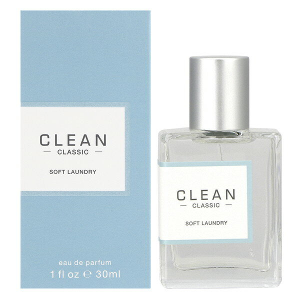 CLEAN クリーン 香水 ユニセックス メンズ レディース クラシック ソフトランドリー オードパルファム 30mL CLN-CLASSICSOFTLAUN-30 フレグランス 誕生日 クリスマス ギフト プレゼント 贈り物