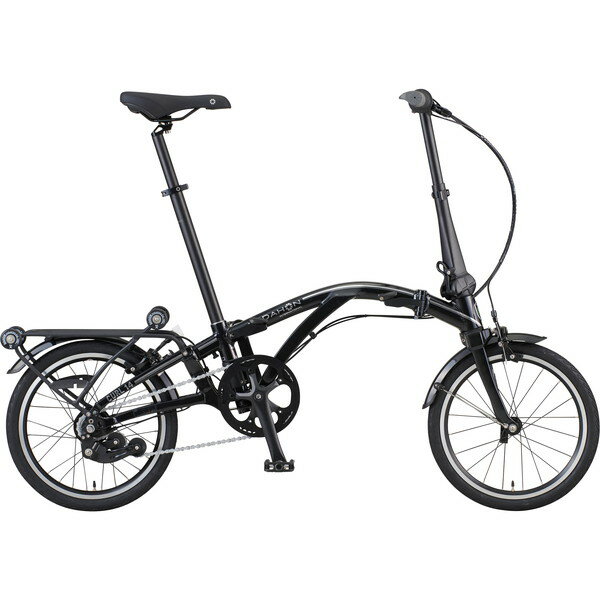 Curl i4 16インチ ブラックパール DAHON [フォールディングバイク 内装4段 アルミフレーム]