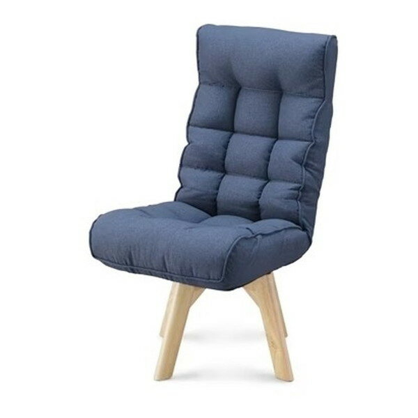 FACN-Kブルー アイリスオーヤマ [回転ファブリックチェア] メーカー直送