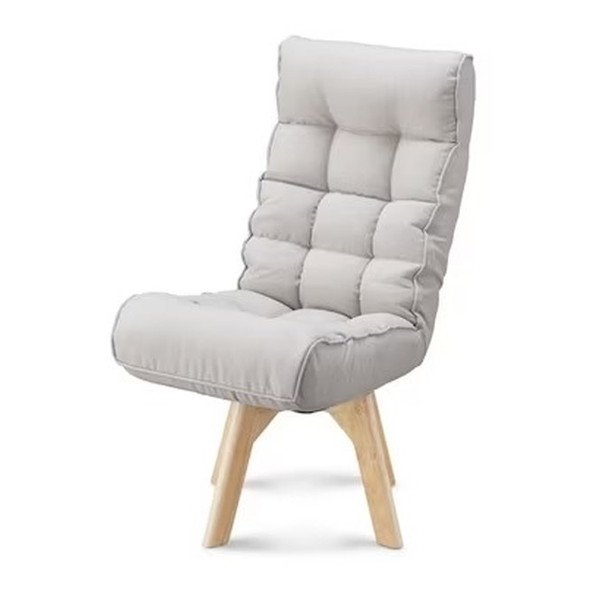 【エントリーでP5倍!20日20:00-27日1:59】 FACN-Kアイボリー アイリスオーヤマ [回転ファブリックチェア] メーカー直送