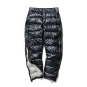 ナンガ ミニマリズムダウンパンツ MINIMARHYTHM DOWN PANTS BLKxL.GRY S ND2241-1I032 N17FBQE4 NANGA