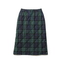 ナンガ コットンピーチダウン オニオンキルトダウンスカート COTTON PEACH ONION QUILT DOWN SKIRT(WOMEN) BLKWATC...