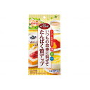 商品説明★ 普段の食事に混ぜるだけで、手軽にたんぱく質アップ!不足しがちな栄養素が手軽にとれる!※1包あたりたんぱく質 5.0g亜鉛 3.5mg鉄 3.5mgカルシウム 78mg★ 消化吸収性に優れた、乳清たんぱく質を主に使用★ アミノ酸スコア最高値の100※「アミノ酸スコア」とは、食品中のたんぱく質の質を評価するためのスコアで最高値は100です★ 使い方簡単!たんぱく質が不足しがちなパンや麺類中心の食事→コーヒーやジャム、調味料、スープなどに混ぜるだけ!