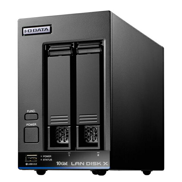 HDL2-XA16B IODATA 10GbE&ޥӥå Linux ˡ͸ 2ɥ饤NAS 16TB (5ǯݾڡǡ)