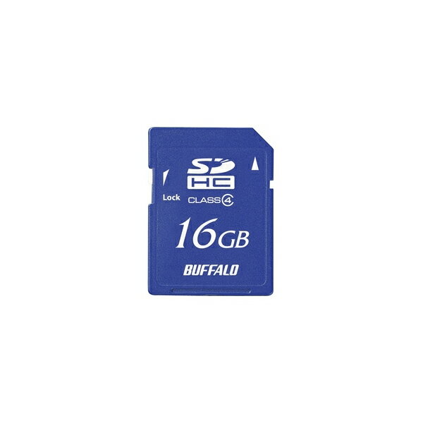RSDC-S16GC4B BUFFALO Class4 SDHCカード 16GB