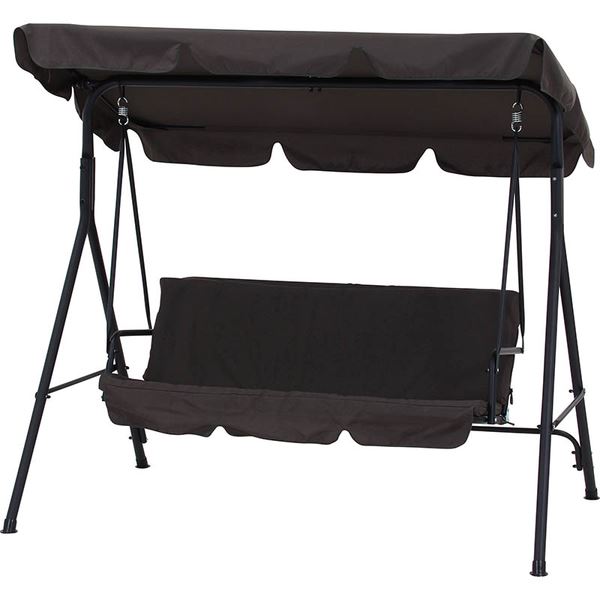 38705 ブランコ 3P ポルド クッション付き GY 不二貿易 グレー メーカー直送