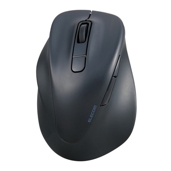 M-XGM31BBSKBK ELECOM ブラック [Bluetoothマウス (静音 ワイヤレス 5ボタン 左手専用 抗菌 Mサイズ 2台接続可 EX-G)]