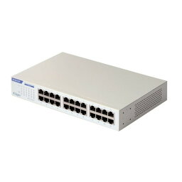 EHC-G24MN2-HW ELECOM ホワイト [スイッチングハブ (LANハブ 24ポート Giga対応 1000/100/10Mbps 金属筐体 電源内蔵 ファンレス)]