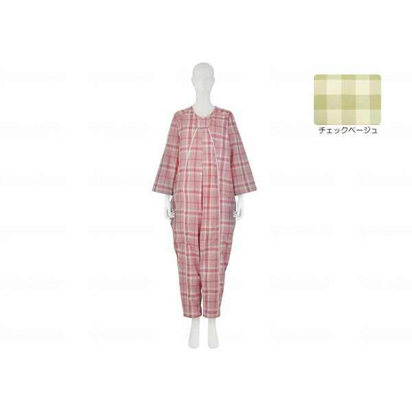 フドーねまきA 厚手 チェックベージュ M 竹虎 107093 メーカー直送