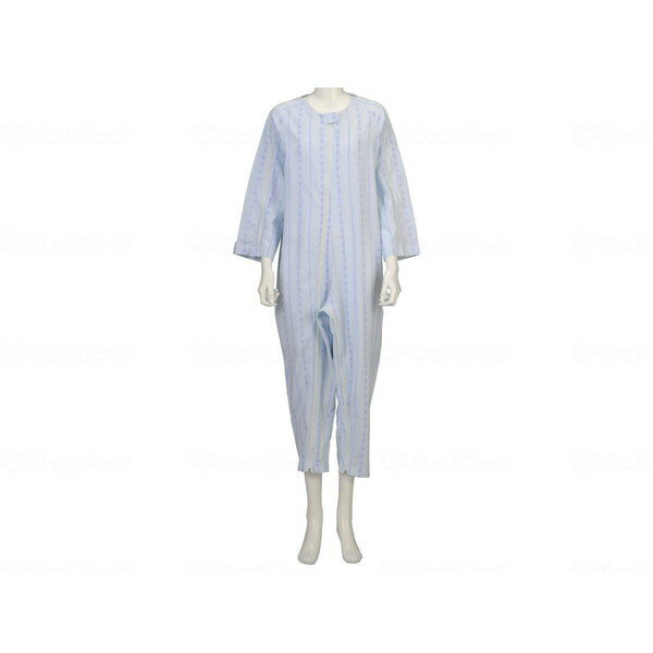 ソフトケアねまき 薄手 ブルー LL 竹虎 105915 メーカー直送