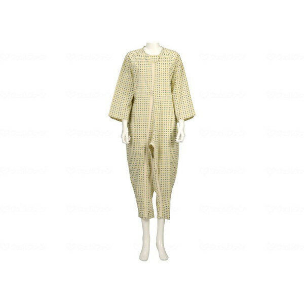 ソフトケアねまき 両開きファスナー スリーシーズン 緑 LL 竹虎 106405 メーカー直送