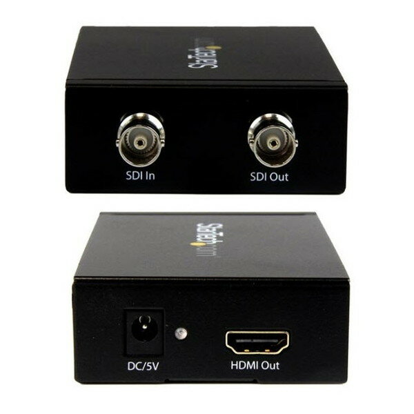 SDI2HD StarTech [SDI - HDMIコンバーター 3G SDI - HDMIアダプタ SDIデイジーチェーンポート搭載 SDIソースを230m延長 ]