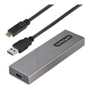 M2-USB-C-NVME-SATA StarTech [USB-C 10Gbps-M.2 NVMe & M.2 SATA SSD OtP[X (USB Type-C & A zXgP[ut/PCIe & SATA NGFF SSDA~P[X/c[XSSDGN[W)]