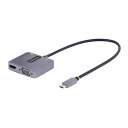 122-USBC-HDMI-4K-VGA StarTech [}`|[gA_v^[ (USB Type-Cڑ/VOj^[/4K60Hz HDMI&VGA/100W USB PDpXX[/3.5mmI[fBIo/Thunderbolt 3&4Ή/eOSΉ)]