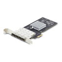 P041GI-NETWORK-CARD StarTech [ネットワークアダプターカード (4ポート 1G SFP(全二重)/PCI Express 2.0 x...