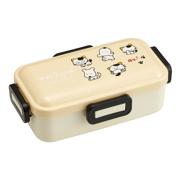 PFLB6AG タマ&フレンズ スケーター 弁当箱 1段 530ml ふわっと盛れるドーム型 抗菌加工