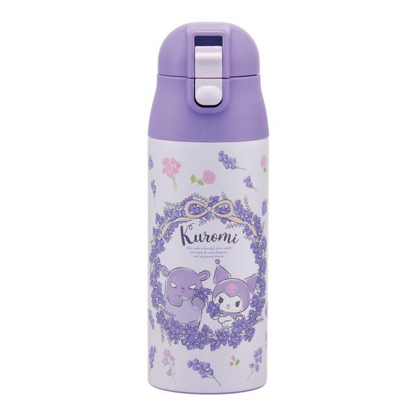 SDPC4 クロミ フラワーリース スケーター ワンプッシュ ステンレス マグボトル 360ml サンリオ