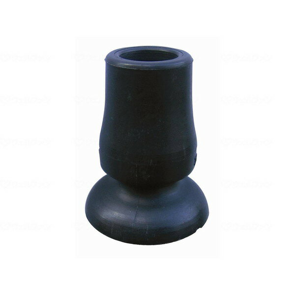 ステッキ用替えゴム19φDX ブラック 19φ フジホーム WB3854 メーカー直送