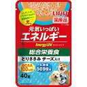 Energy Lifeパウチ とりささみ チーズ入り 40g いなばペットフード