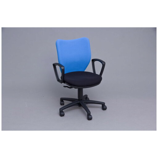 回転チェア 肘付 BIT-BX45L1-F ブルー/ブラック アイリスチトセ メーカー直送 回転チェア 肘付 BIT-BX45L1-F ブルー/ブラック アイリスチトセ メーカー直送