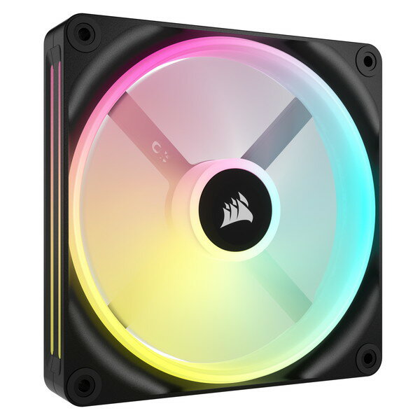 長寿ベア CO-9051003-WW Corsair iCUE LINK QX140 RGB 140mm Magnetic Dome RGB Fan Expansion Kit [ケースファン]