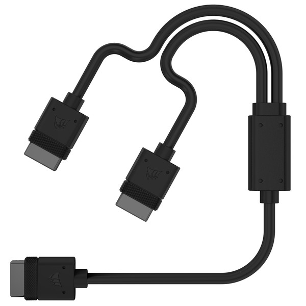 総合通販PREMOA 楽天市場店のCL-9011124-WW Corsair iCUE LINK Y-Cable 600mm [ケーブル]【KK9N0D18P】｜アングル2