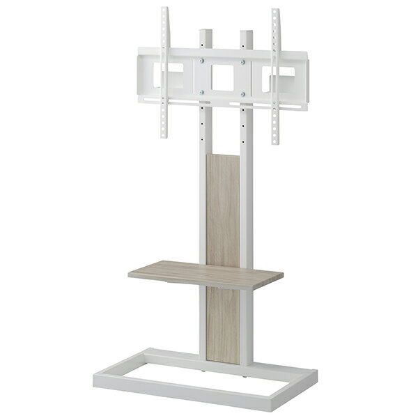 ハヤミ工産 KF-260W ホワイト [壁寄せスタンド(〜65V型対応)] メーカー直送