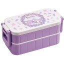 YZW3AG クロミ フワラーリース スケーター 弁当箱 2段 600ml 女性向け 抗菌加工 サンリオ