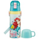 SKDC4 アリエル スケーター 子供用 ステンレス 水筒 2way 直飲み 470ml コップ飲み 430ml ディズニー(3)