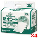 【4個セット】白十字 サルバ 吸水シート 6090 25枚入