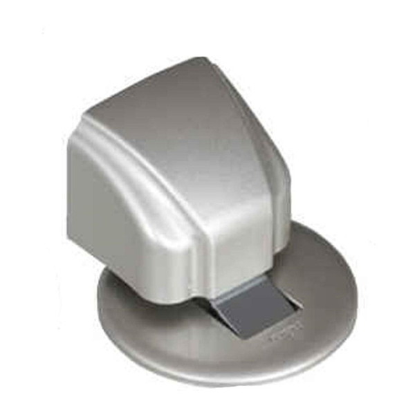 【エントリーでP5倍!20日20:00-27日1:59】 マグネットドアストッパー プッシュロックタイプ シルバー S..