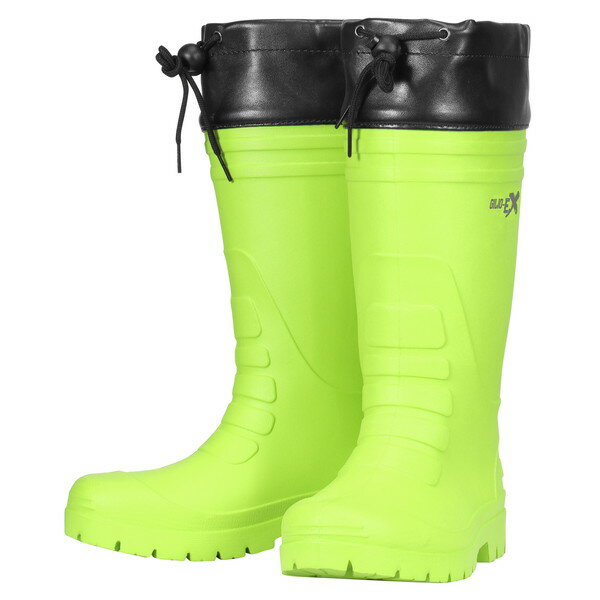 【エントリーでP5倍!20日20:00-27日1:59】 6433 エアーラバーブーツM ライム M カジメイク