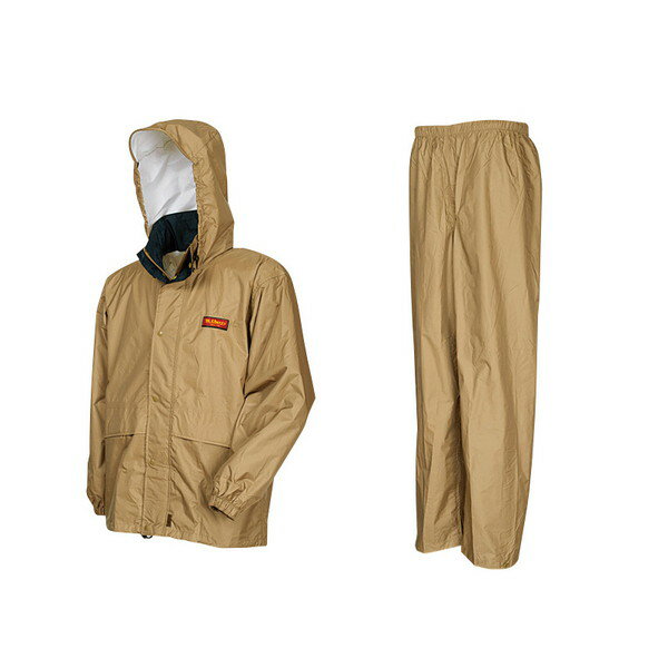 7200 エントラントレインスーツ カーキ 4L カジメイクのサムネイル