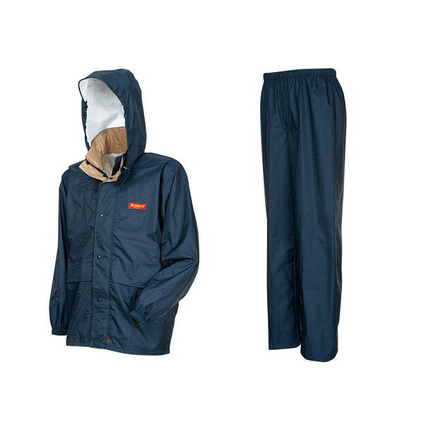 7200 エントラントレインスーツ ネイビー 3L カジメイク