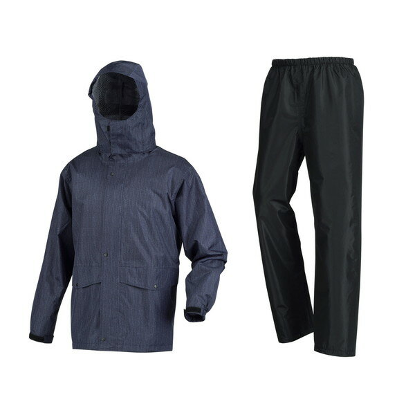 7541 ローリングレインスーツ デニム S カジメイク