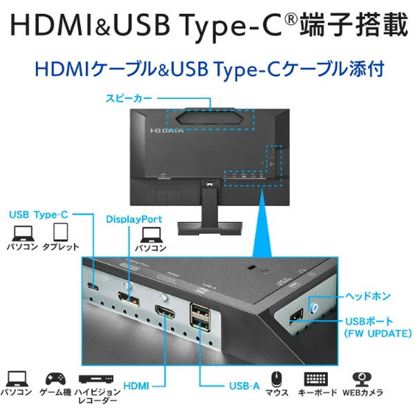 LCD-C241DBX IODATA ブラック [23.8型ワイド液晶ディスプレイ]